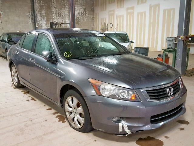 1HGCP3F84AA010759 - 2010 HONDA ACCORD EXL CHARCOAL photo 1