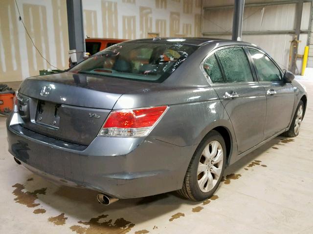 1HGCP3F84AA010759 - 2010 HONDA ACCORD EXL CHARCOAL photo 4