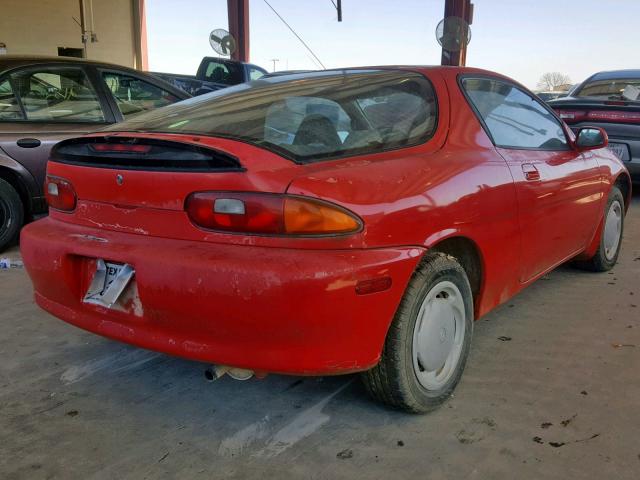 JM1EC4315N0100157 - 1992 MAZDA MX-3 RED photo 4