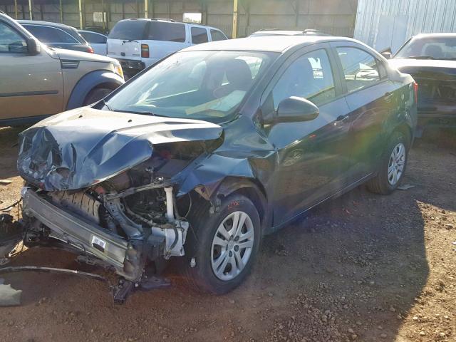 1G1JB5SH0H4132574 - 2017 CHEVROLET SONIC LS GRAY photo 2