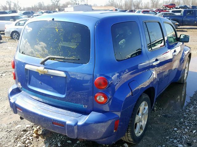 3GNDA23D96S601392 - 2006 CHEVROLET HHR LT BLUE photo 4