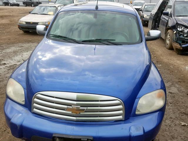 3GNDA23D96S601392 - 2006 CHEVROLET HHR LT BLUE photo 9