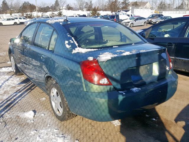 1G8AJ58FX6Z157721 - 2006 SATURN ION LEVEL GREEN photo 3