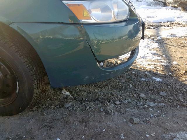 1G8AJ58FX6Z157721 - 2006 SATURN ION LEVEL GREEN photo 9