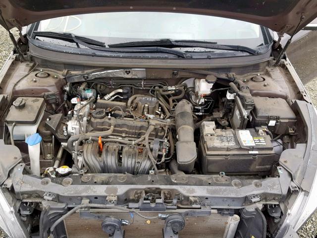 5NPE34AF7FH113575 - 2015 HYUNDAI SONATA SPO BROWN photo 7