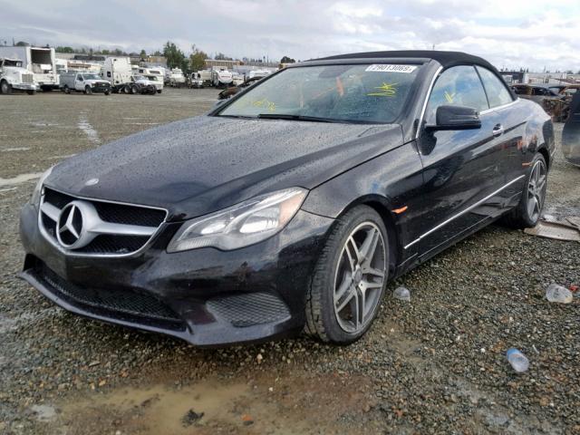 WDDKK5KF3EF251199 - 2014 MERCEDES-BENZ E 350 BLACK photo 2