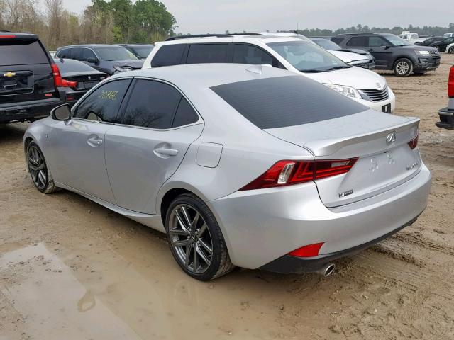 JTHBA1D22G5005977 - 2016 LEXUS IS 200T SILVER photo 3