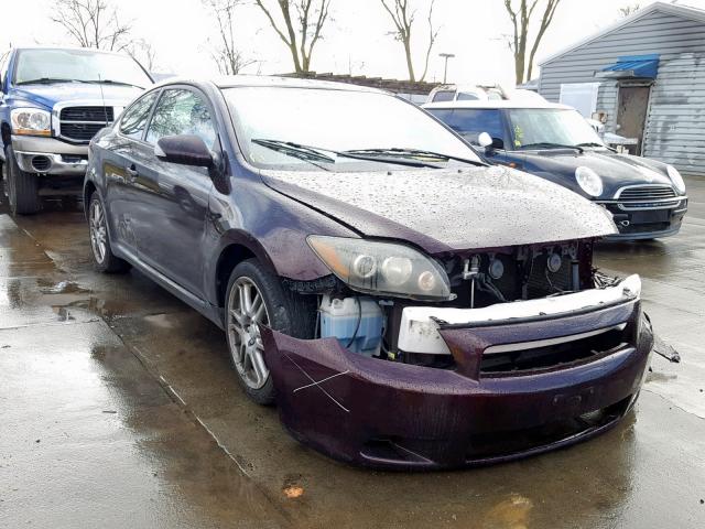 JTKDE167680222138 - 2008 TOYOTA SCION TC შავი ფოტო 1