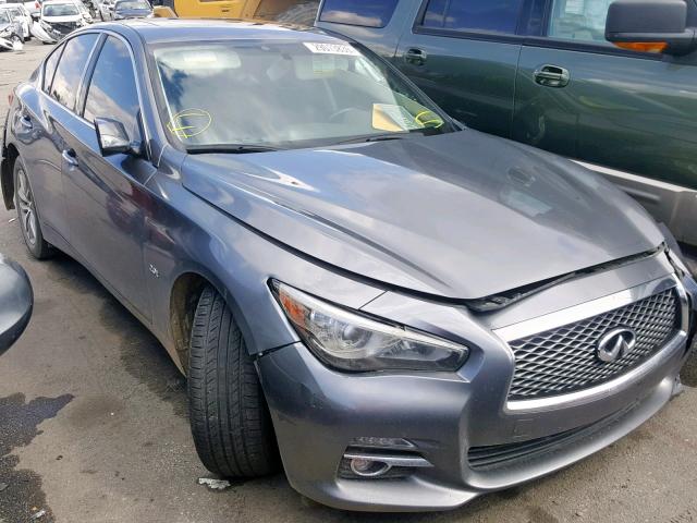 JN1CV7APXHM642414 - 2017 INFINITI Q50 BASE SILVER photo 1