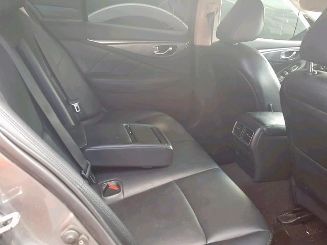 JN1CV7APXHM642414 - 2017 INFINITI Q50 BASE SILVER photo 6