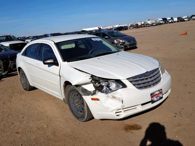 1C3LC46K98N174561 - 2008 CHRYSLER SEBRING LX WHITE photo 1