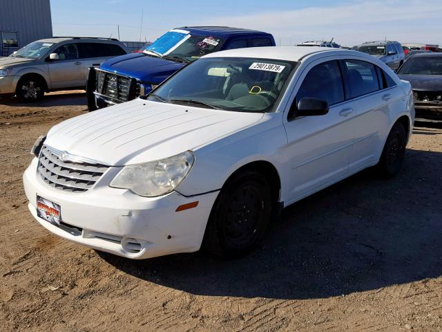 1C3LC46K98N174561 - 2008 CHRYSLER SEBRING LX WHITE photo 2