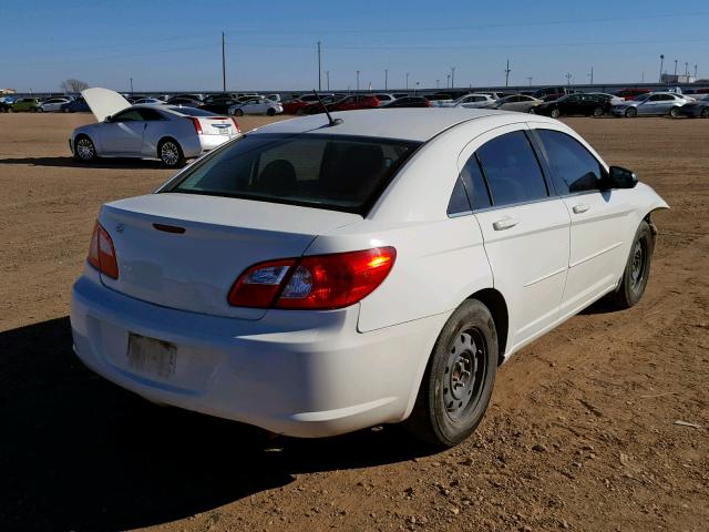 1C3LC46K98N174561 - 2008 CHRYSLER SEBRING LX WHITE photo 4