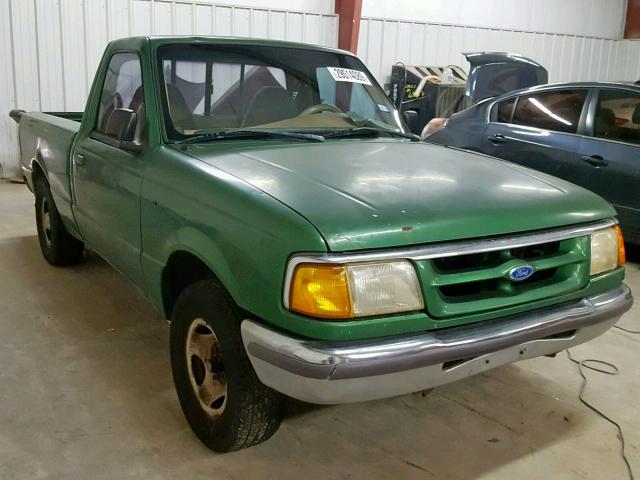 1FTCR10A6SPA51370 - 1995 FORD RANGER GREEN photo 1