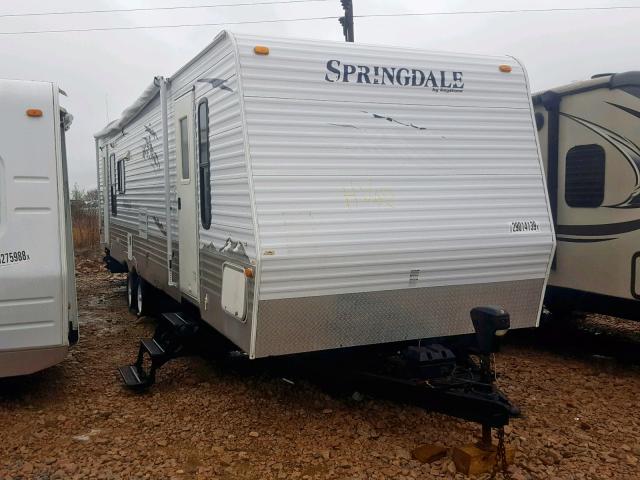 4YDT3092283102500 - 2008 KEYSTONE SPRINGDALE TAN photo 1