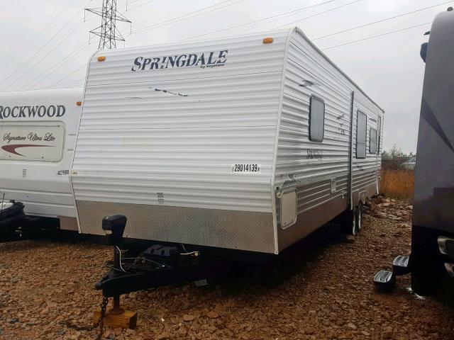 4YDT3092283102500 - 2008 KEYSTONE SPRINGDALE TAN photo 2