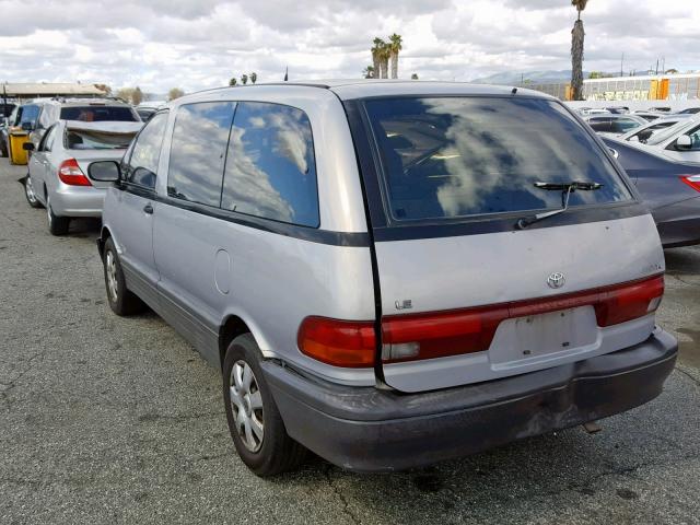 JT3AC12R6R1132317 - 1994 TOYOTA PREVIA LE GRAY photo 3