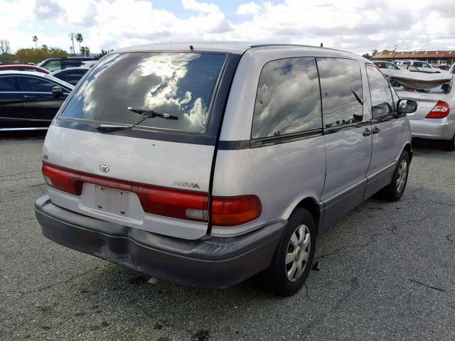 JT3AC12R6R1132317 - 1994 TOYOTA PREVIA LE GRAY photo 4