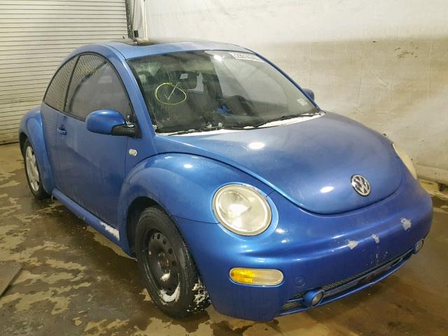 3VWCB21C61M440585 - 2001 VOLKSWAGEN NEW BEETLE Blau Foto 1