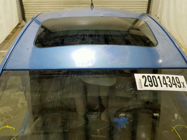 3VWCB21C61M440585 - 2001 VOLKSWAGEN NEW BEETLE Blau Foto 9