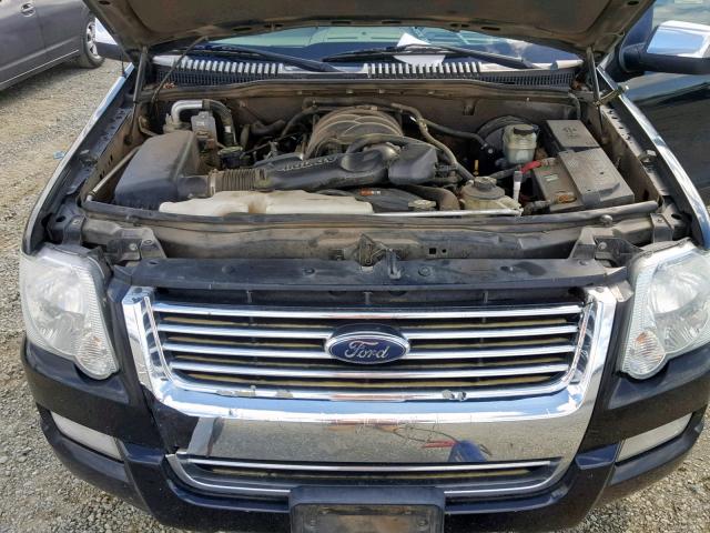 1FMEU75846UB24819 - 2006 FORD EXPLORER L BLACK photo 7