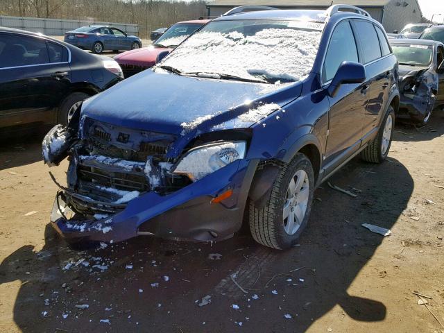 3GNAL2EK6CS649470 - 2012 CHEVROLET CAPTIVA SP BLUE photo 2