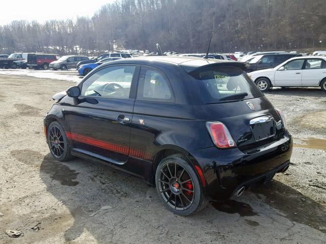 3C3CFFFH8FT523472 - 2015 FIAT 500 ABARTH BLACK photo 3