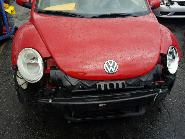 3VWRG31CX6M416220 - 2006 VOLKSWAGEN NEW BEETLE RED photo 7