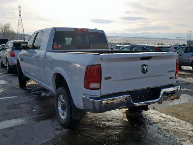 3D7UT2HL9BG629411 - 2011 DODGE RAM 2500 WHITE photo 3