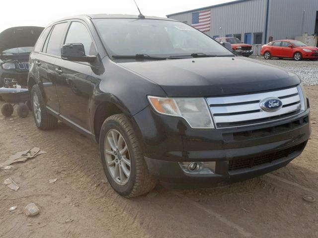 2FMDK38C47BB51097 - 2007 FORD EDGE SEL BLACK photo 1