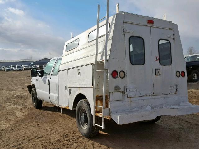 1FTSX30S4XEE75252 - 1999 FORD F350 SRW S WHITE photo 3