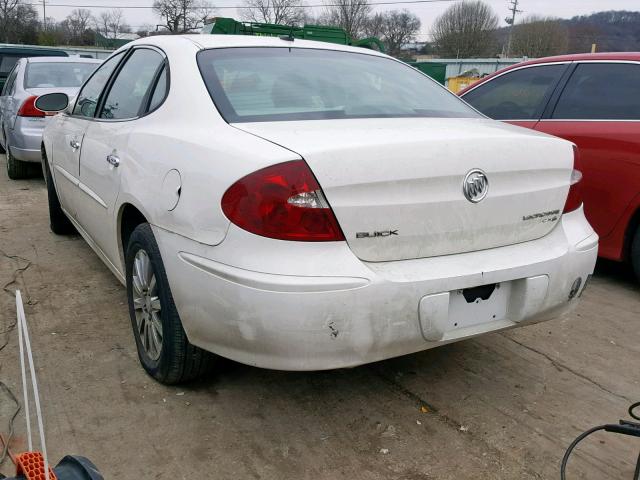 2G4WE587271100914 - 2007 BUICK LACROSSE C WHITE photo 3