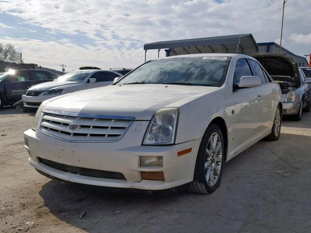 1G6DC67A270137903 - 2007 CADILLAC STS WHITE photo 2