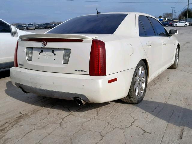 1G6DC67A270137903 - 2007 CADILLAC STS WHITE photo 4