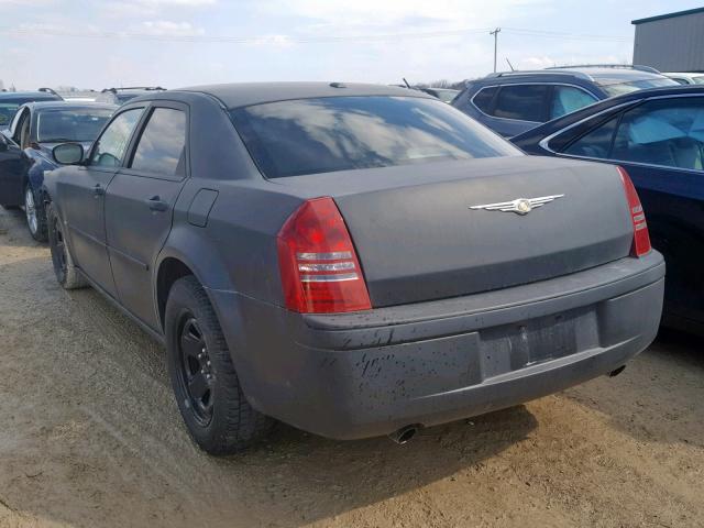 2C3KA63H27H854900 - 2007 CHRYSLER 300C BLACK photo 3