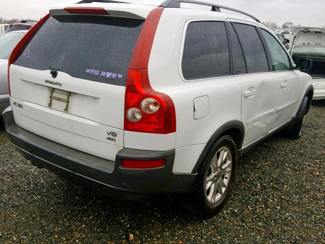 YV1CZ852751210098 - 2005 VOLVO XC90 V8 WHITE photo 4