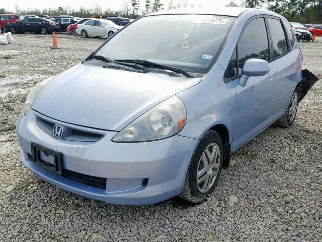 JHMGD38408S066011 - 2008 HONDA FIT BLUE photo 2