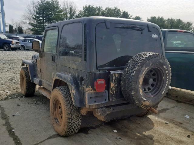 1J4FY49S1XP477577 - 1999 JEEP WRANGLER / BLACK photo 3