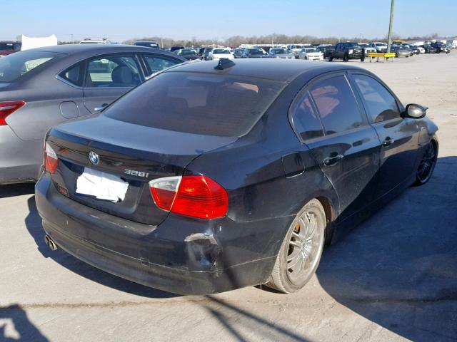 WBAVC53568FZ88943 - 2008 BMW 328 I SULE BLACK photo 4