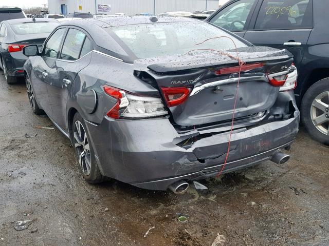 1N4AA6AP7HC424047 - 2017 NISSAN MAXIMA 3.5 GRAY photo 3