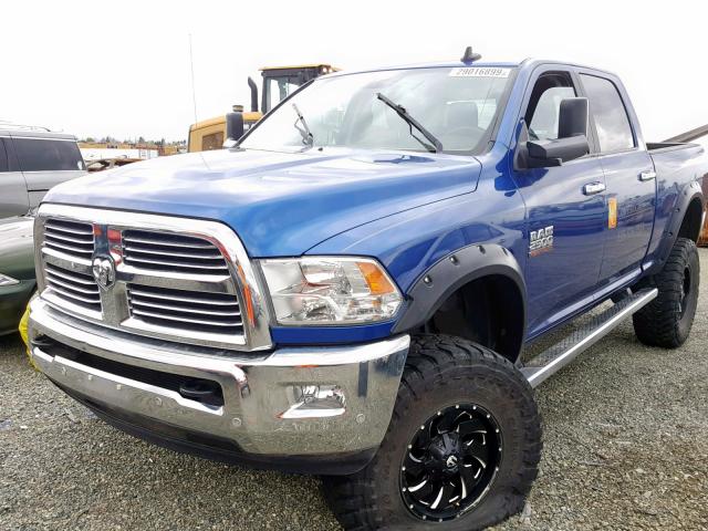 3C6UR5DLXGG141230 - 2016 RAM 2500 SLT BLUE photo 2