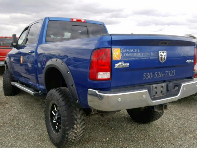 3C6UR5DLXGG141230 - 2016 RAM 2500 SLT BLUE photo 3