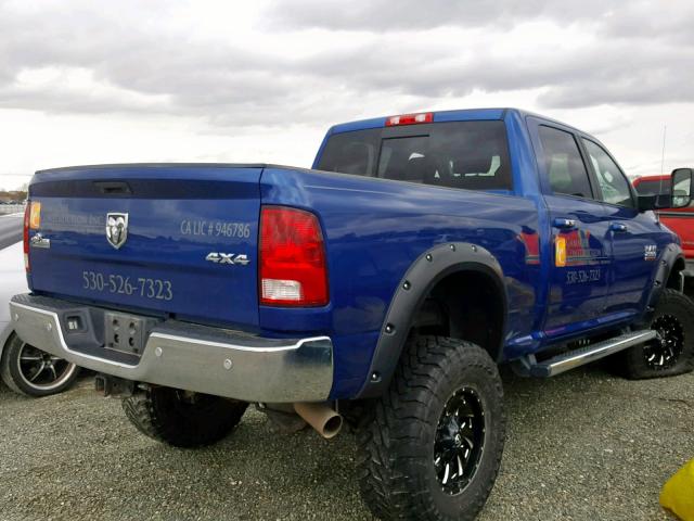 3C6UR5DLXGG141230 - 2016 RAM 2500 SLT BLUE photo 4