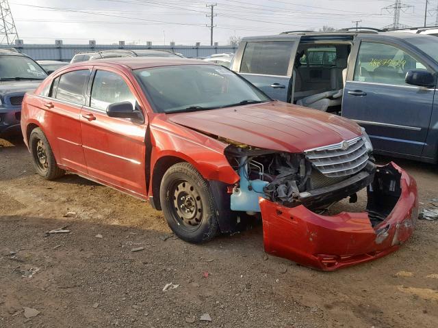 1C3LC46B29N521018 - 2009 CHRYSLER SEBRING LX RED photo 1