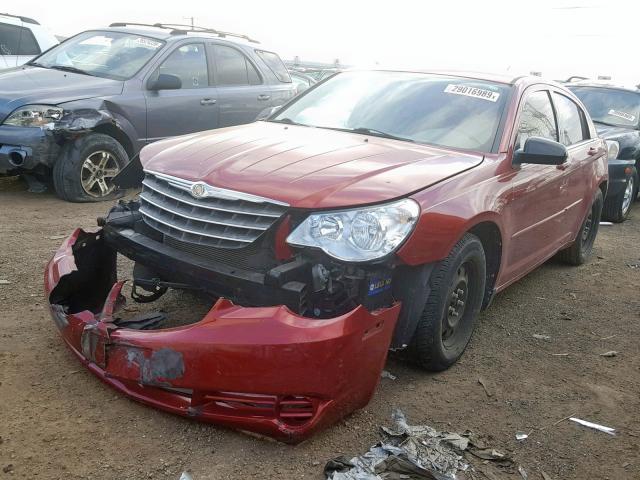 1C3LC46B29N521018 - 2009 CHRYSLER SEBRING LX RED photo 2