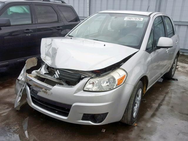 JS2YA411885100429 - 2008 SUZUKI SX4 SILVER photo 2