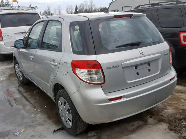 JS2YA411885100429 - 2008 SUZUKI SX4 SILVER photo 3