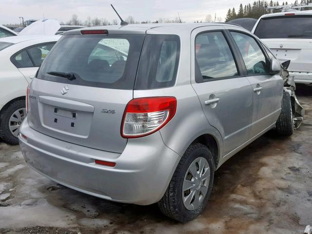 JS2YA411885100429 - 2008 SUZUKI SX4 SILVER photo 4