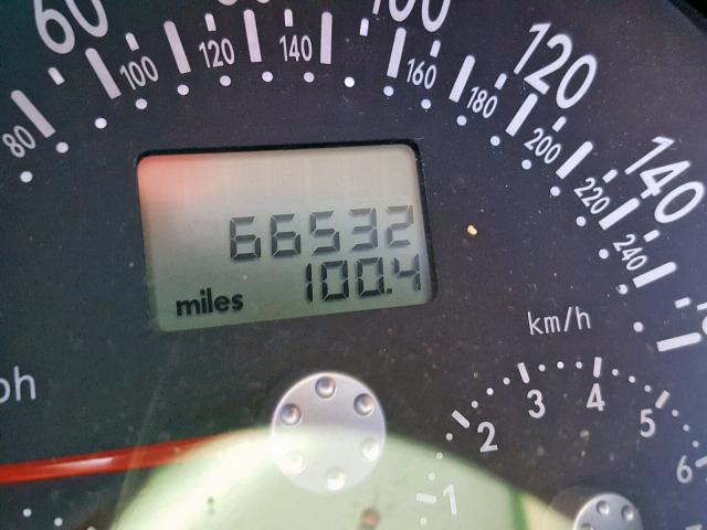 3VWCD21C23M434814 - 2003 VOLKSWAGEN NEW BEETLE Mavi foto 8