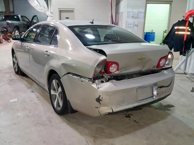 1G1ZC5E10BF305553 - 2011 CHEVROLET MALIBU 1LT 银色 照片 3